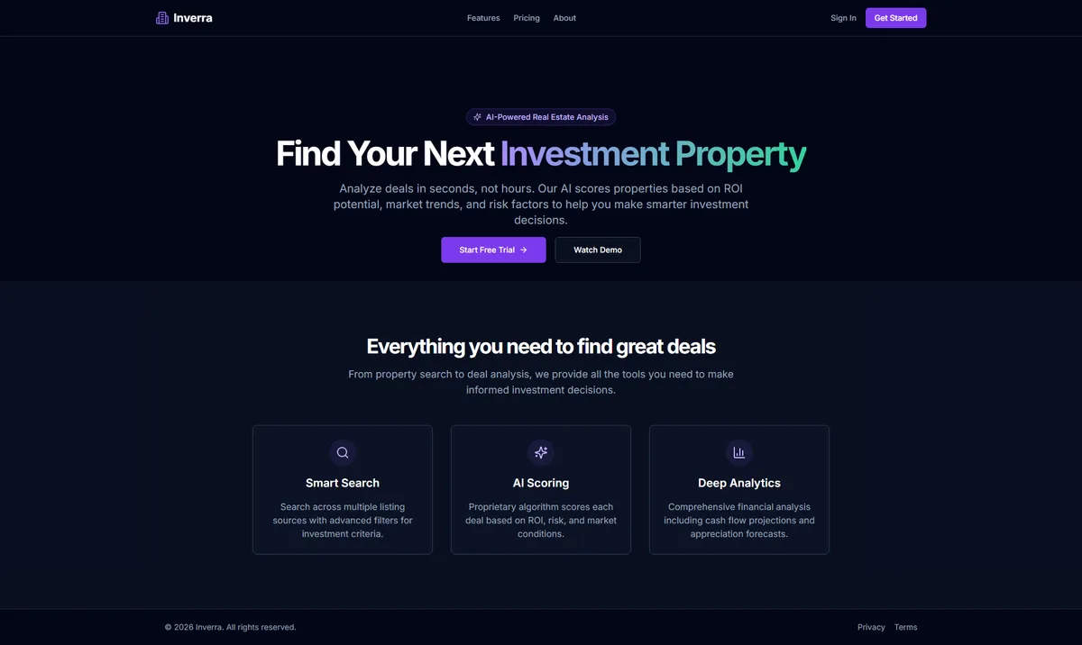 Inverra website