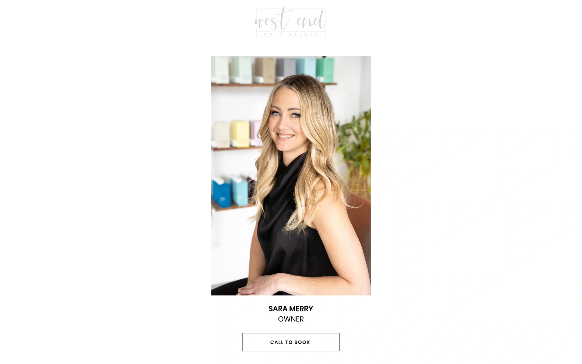 West End Hair Studio website