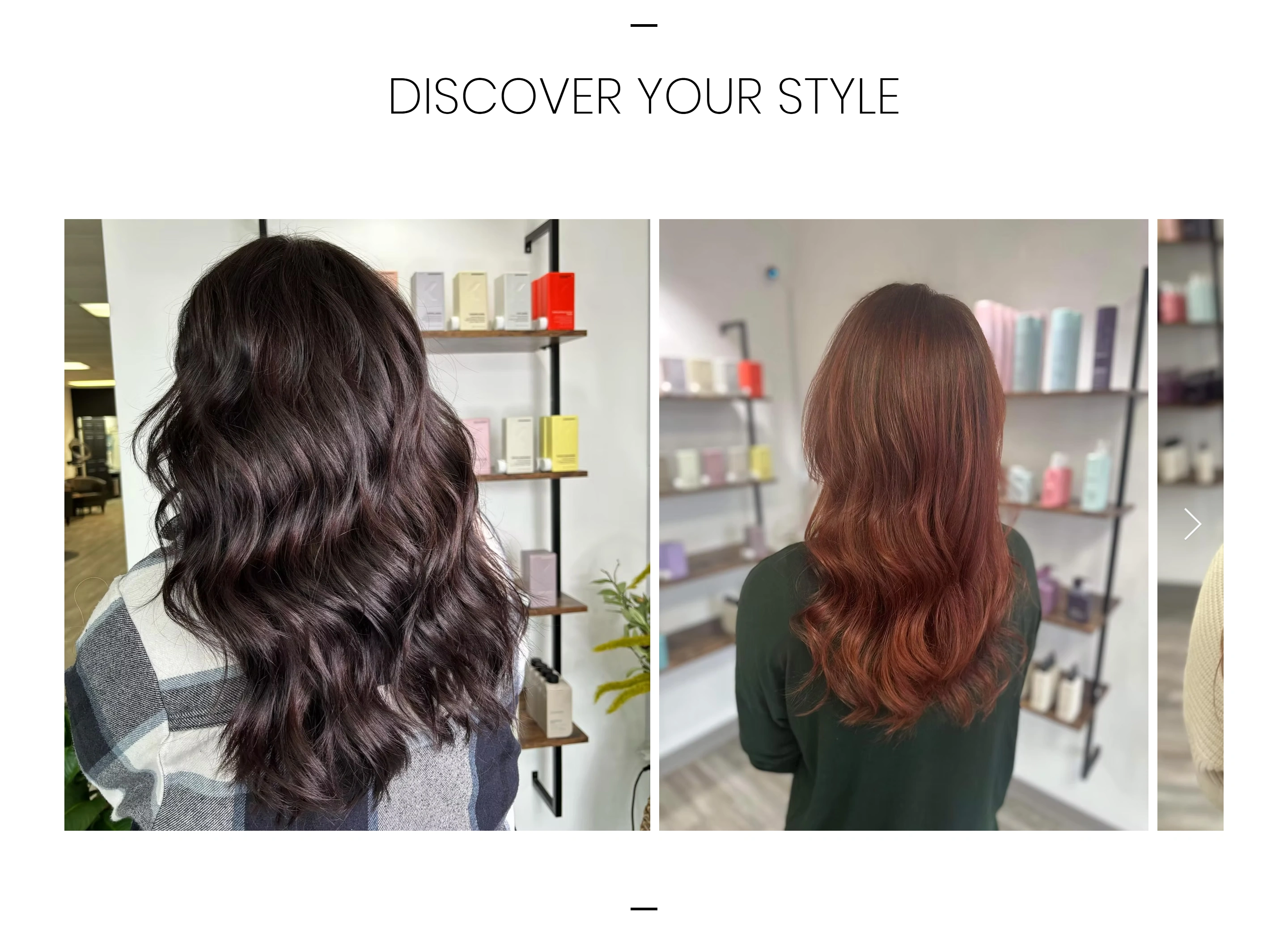 West End Hair Studio gallery section